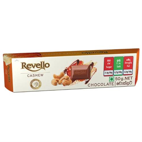 Revello Cashew Chocolate 50G