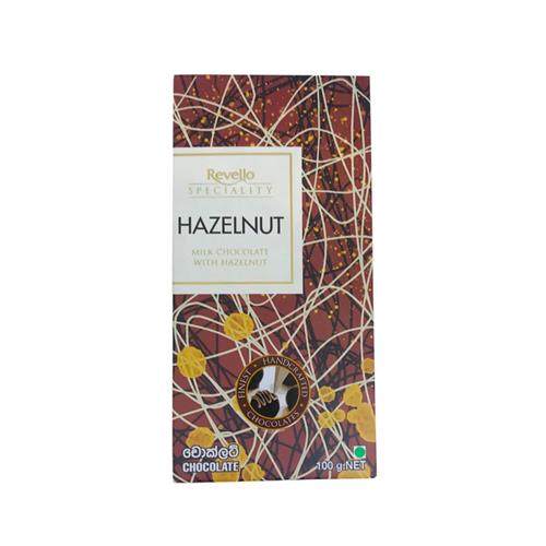 Revello Speciality Hazelnut Chocolate 100G