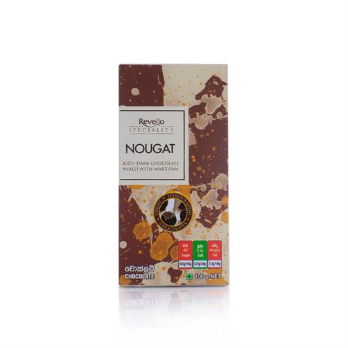 Revello Speciality Noughat Chocolate 100G