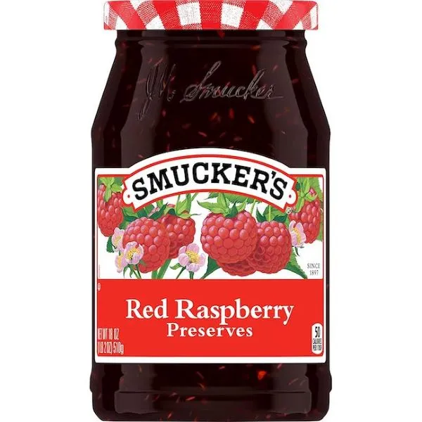 Smucker'S Red Raspberry Jam 340G