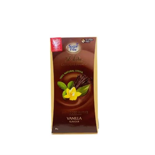 Sugar Free Dark Chocolate Vanilla Flavour 80G
