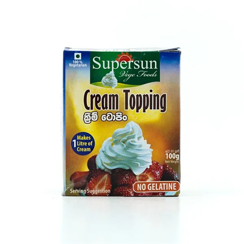 Supersun Cream Topping 100G