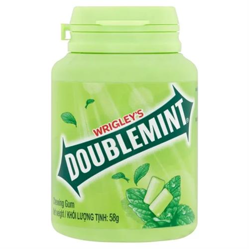 Wrigley'S Doublemint Peppermint Flavour Gum 58G