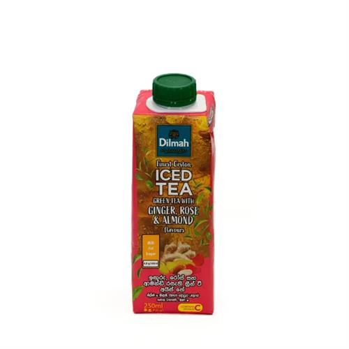Dilmah Iced Tea Ginger Rose And Almond 250 Ml