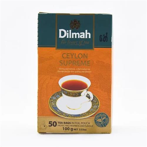 Dilmah Tea Ceylon Supreme 50S 100G