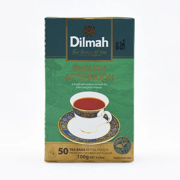 Dilmah Tea English Afternoon Bag 50S 100G