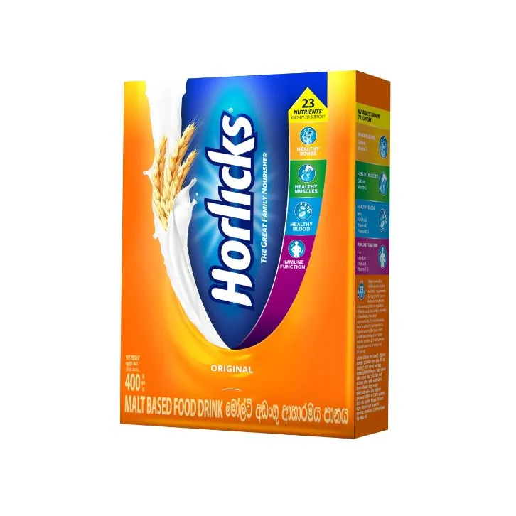 Horlicks Malted Food Drink Original Carton 400G