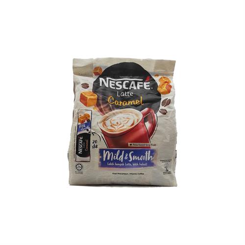 Nescafe Coffee Latte Caramel 20S 25G