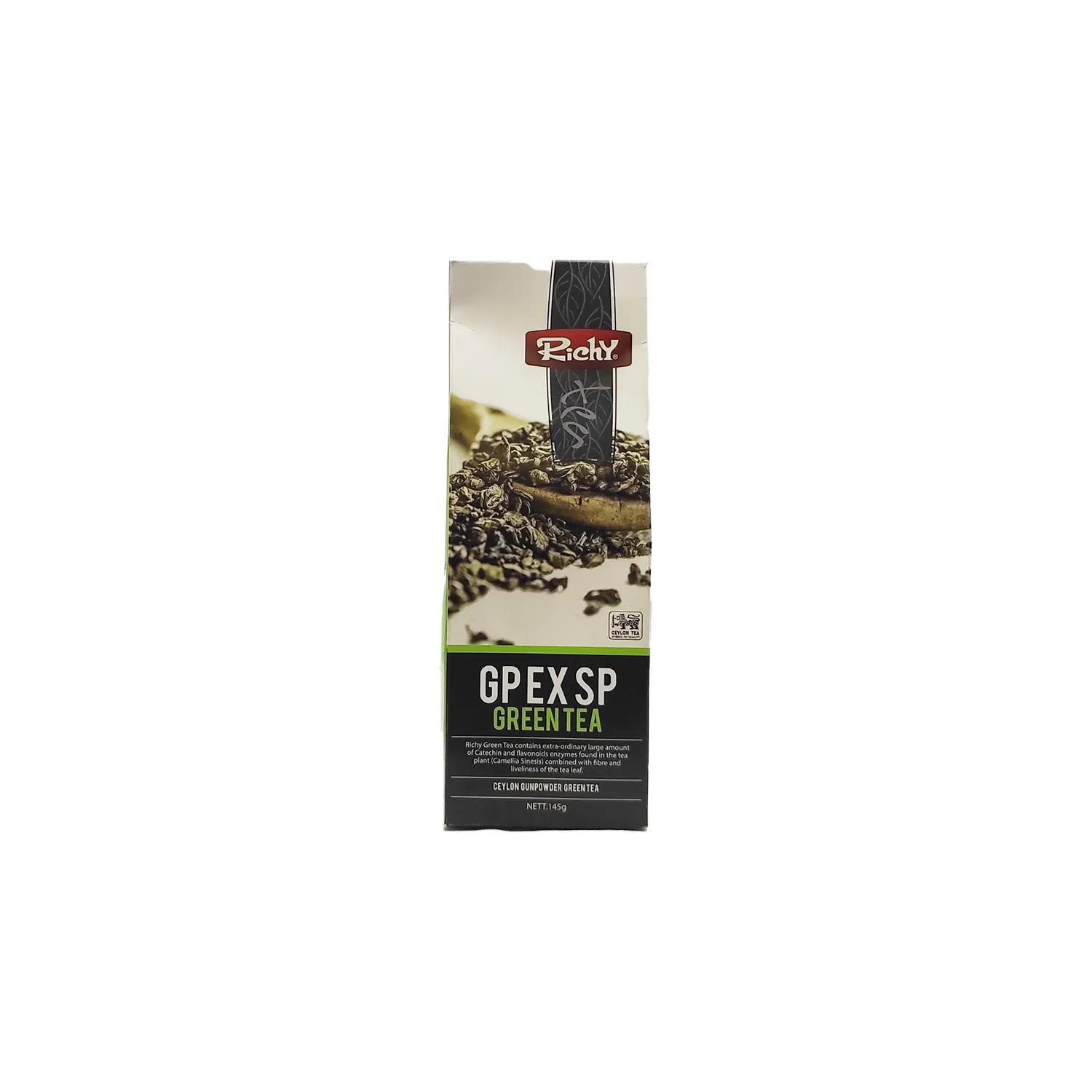 Richy Gpex Sp Ceylon Gunpowder Green Tea 145G