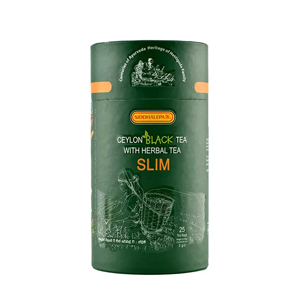 Siddhalepa Ceylon Black Tea With Herbal Tea - Slim (2G X 25 Bags)