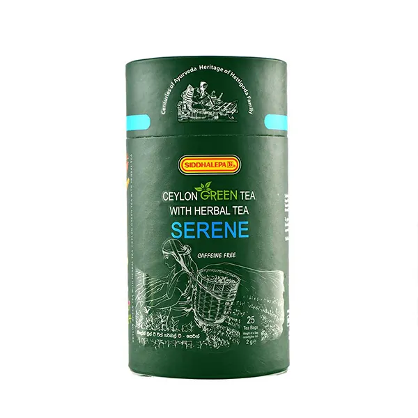 Siddhalepa Ceylon Green Tea With Herbal Tea - Serene (2G X 25 Bags)