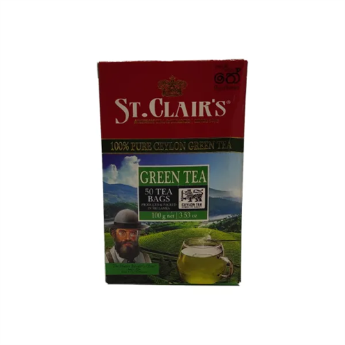 St.Clair'S Premium Green Tea Bag 50S 100G