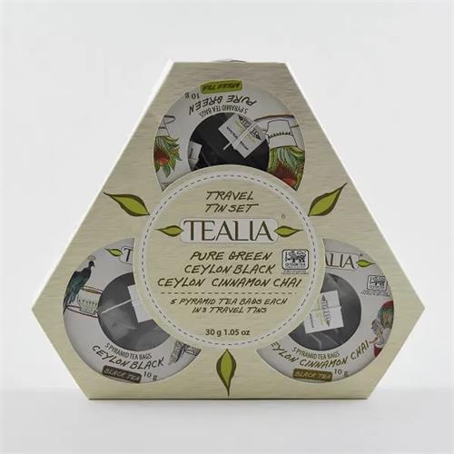 Tealia Tea Travel Set Pyramid Tea Bag 30G