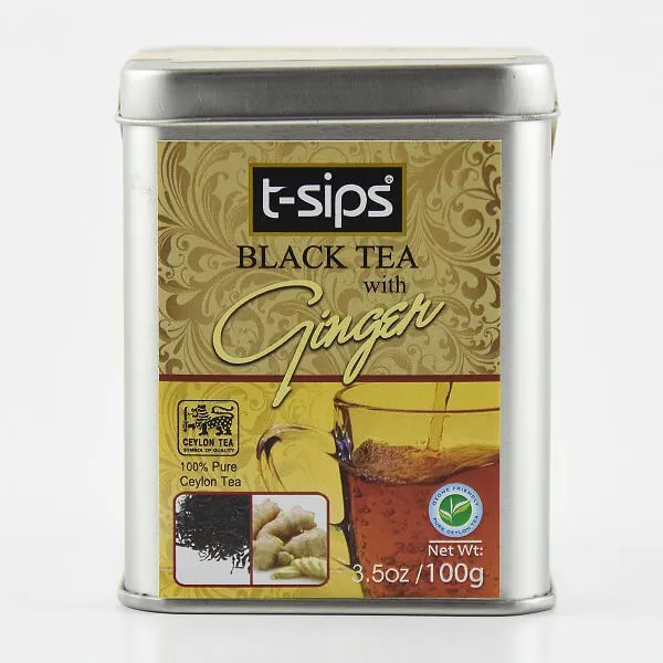 T-Sips Tea Sliver Ginger 100G