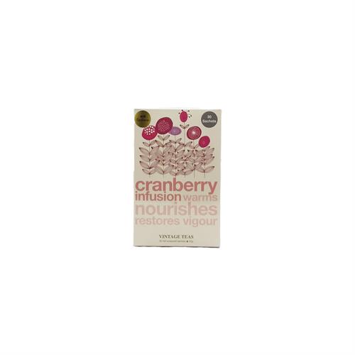 Vintage Cranberry Infusion Warms Nourishes Tea 30S 45G