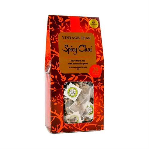 Vintage Spicy Chai Tea Bags 50G