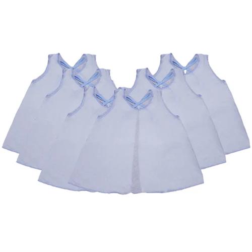 Velona Baby Shirts Small Blue 6 Pcs