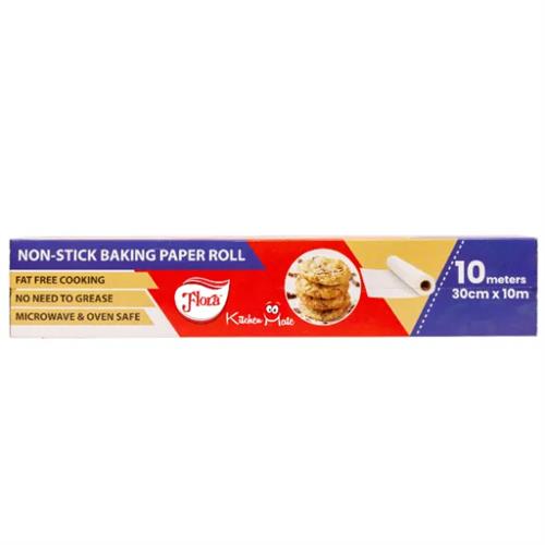 Flora Kitchen Mate Baking Paper 300Mm X 10M