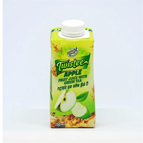 Elephant House Twistee Apple Fruit Juice With Green Tea 200ML