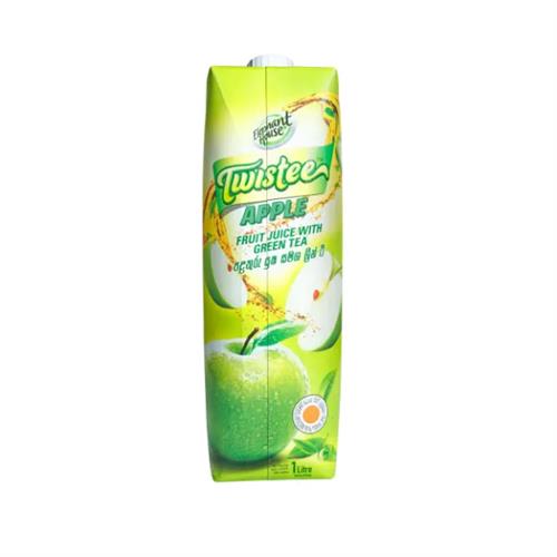 Elephant House Twistee Apple Juice With Green Tea 1L