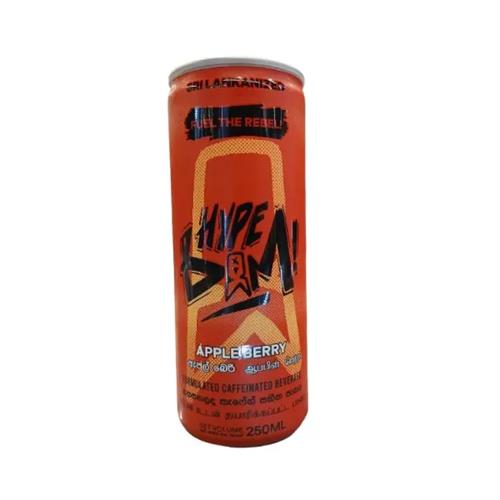 HypeBam Apple Berry Energy Drink 250Ml