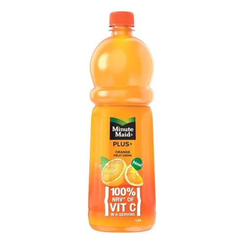 Minute Maid Plus Orange Fruit Drink 1.5L