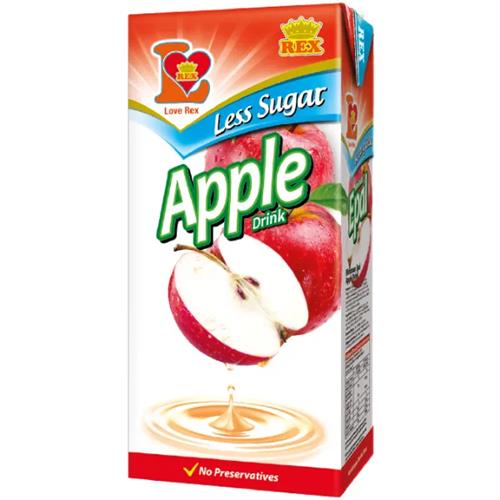 Rex Less Sugar Apple Drink 1L