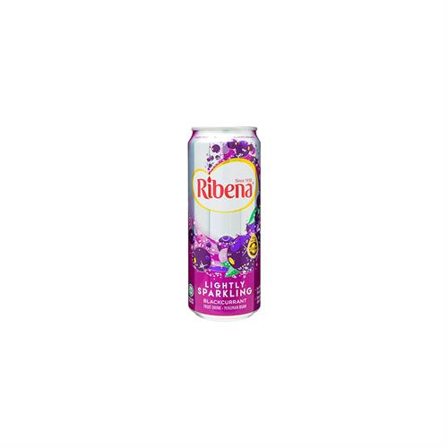 Ribena Lightly Sparkling Blackcurrant Fruit Drink 325Ml