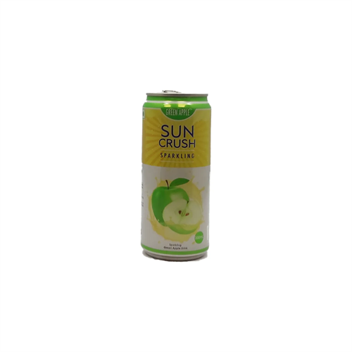 Sun Crush Green Apple Sparkling Drink 250Ml