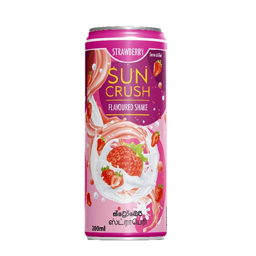 Sun Crush Strawberry Flavored Drink 200Ml