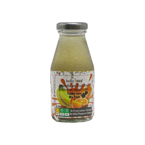 Bellybees Vegetable & Fruit Juice Yellow 200Ml