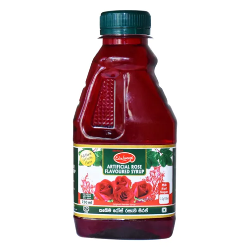 Edinborough Flavored Rose Syrup 750Ml
