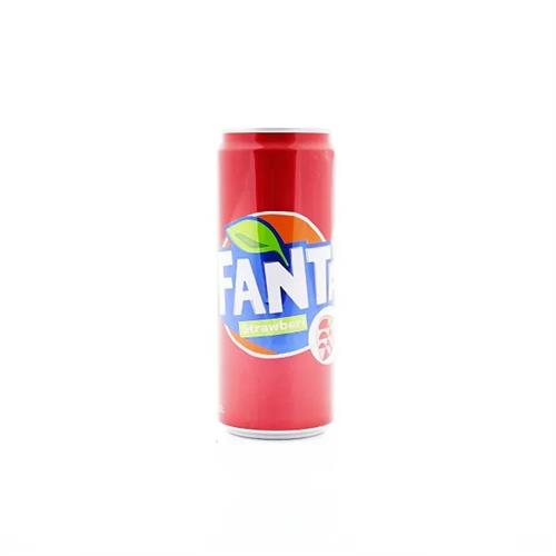 Fanta Strawberry Softdrink Can 320Ml