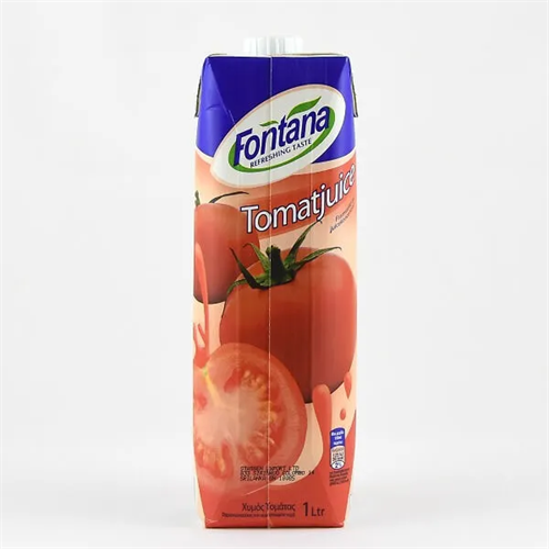 Fontana Tomato Juice 100% Natural 1L