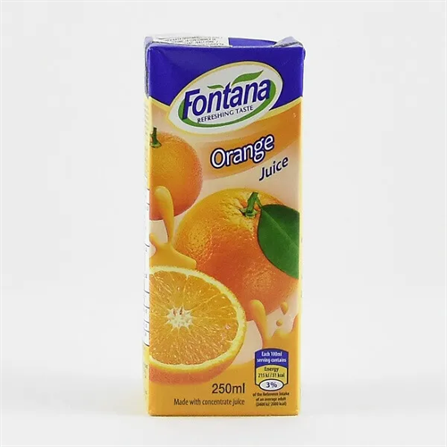 Fontana Orange Juice 250Ml