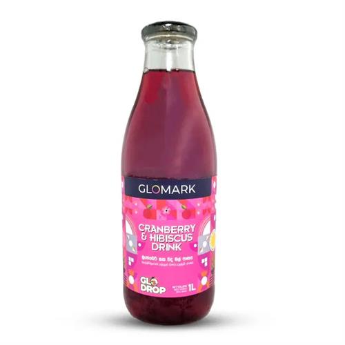 Glomark Juice Cranberry & Hibiscus 1L