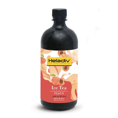 Heladiv Ice Tea Peach Syrup 750Ml