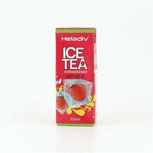Heladiv Ice Tea Strawberry Syrup 200Ml