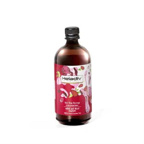 Heladiv Ice Tea Strawberry Syrup 350Ml