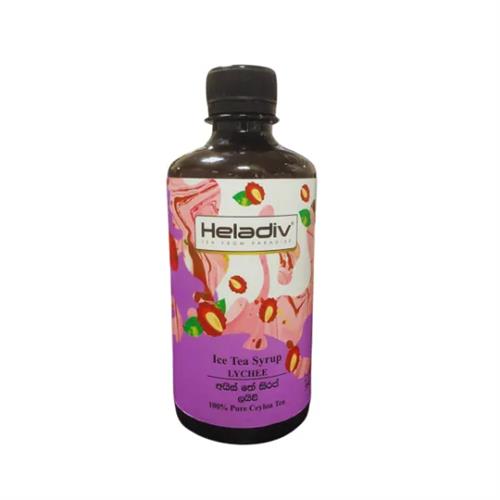 Heladiv Ice Tea Syrup Lychee 350Ml