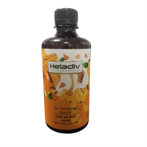 Heladiv Ice Tea Syrup Orange 350Ml