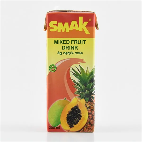 Smak Nectar Mixed Fruit Tetra Pack 200Ml