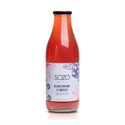 Sozo Blackcurrant & Hibiscus Juice 1L