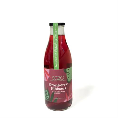 SOZO CRANBERRY HIBISCUS 1L