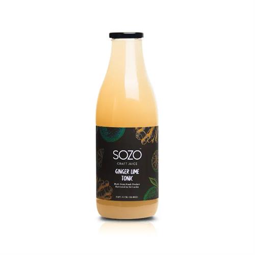 Sozo Ginger Lemonade Tonic Juice 1L