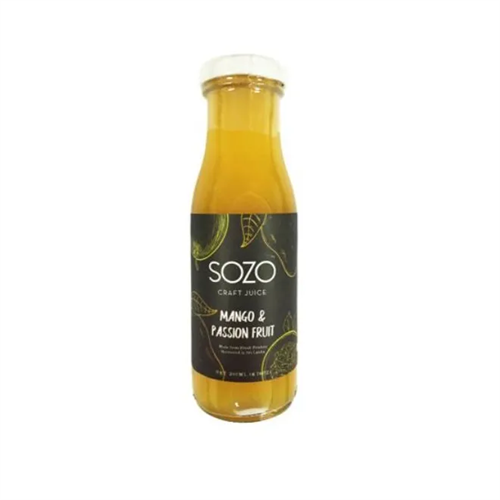 Sozo Mango & Passion Fruit Juice 200Ml