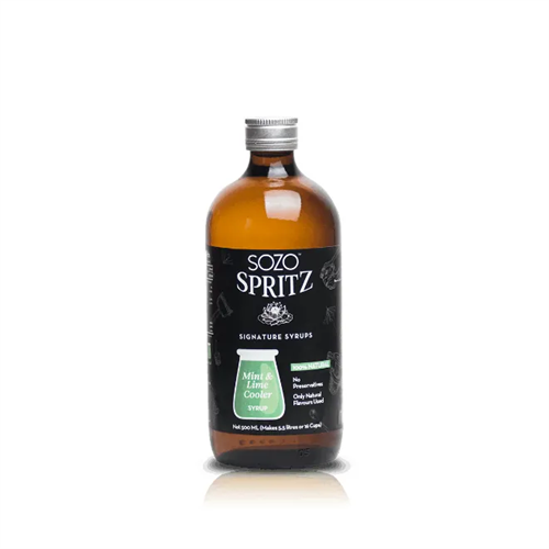 Sozo Spritz Hibiscus & Apple Iced Tea Syrup 500Ml