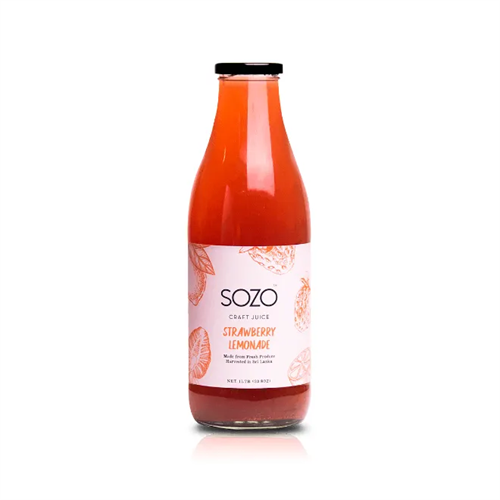 Sozo Strawberry Lemonade Juice 1L