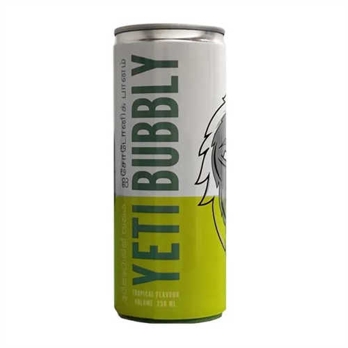 Yeti Bubbly Carbonated Hydration Drink 250Ml