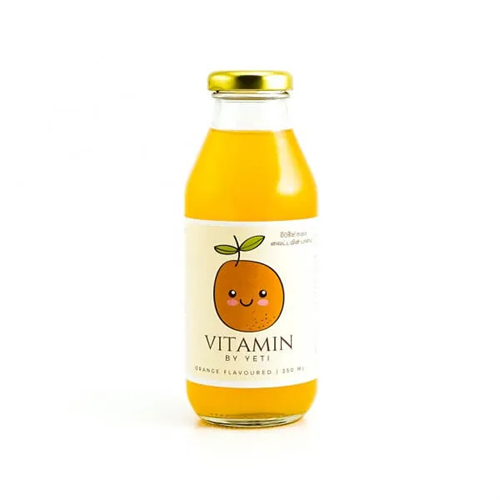 Yeti Vitamin Drink Orange Flavoured 350Ml